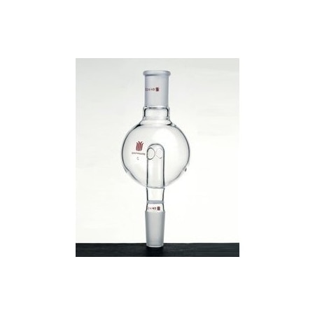 Synthware ROTARY EVAPORATOR TRAP, W/FRITTED DISC, 24/40-14/20, 250mm A461250